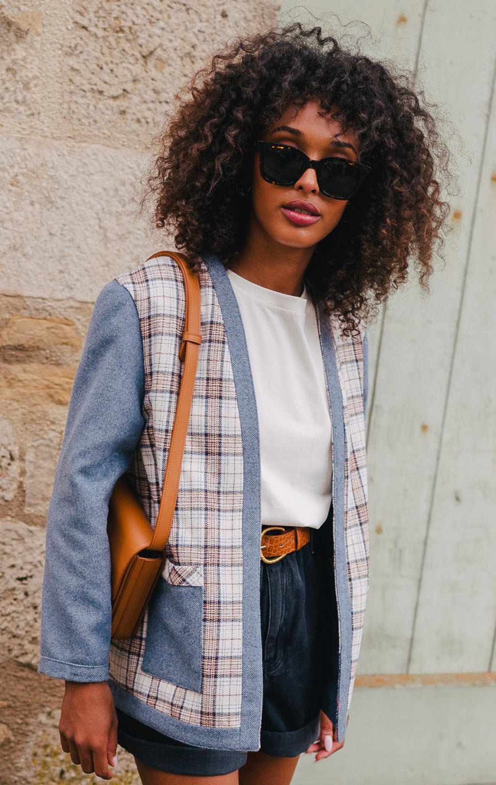 CHANDLER BLUE JACKET - Saaj Paris - The Bradery