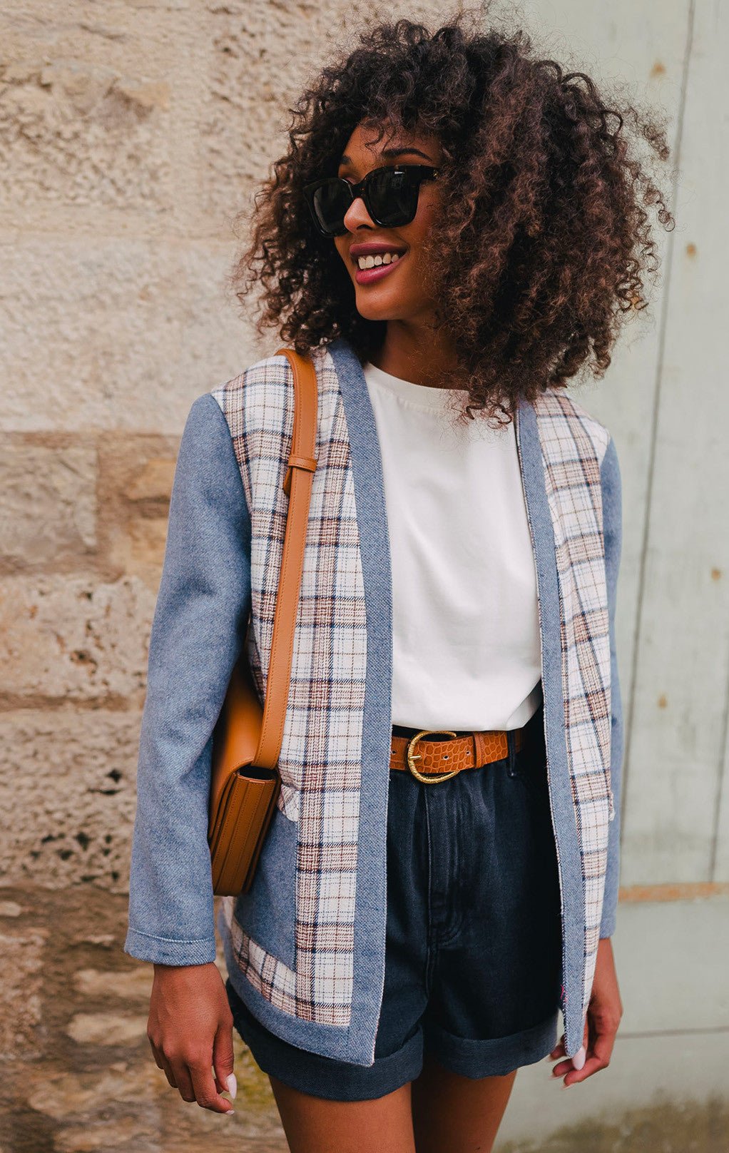 CHANDLER BLUE JACKET - Saaj Paris - The Bradery
