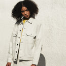 Veste Coby Denim - Blanc Décoloré - Femme Vestes Deus Ex Machina