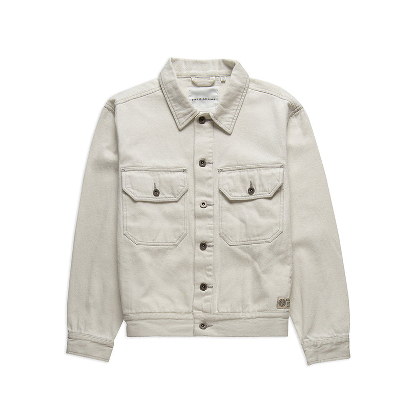 Veste Coby Denim - Blanc Décoloré - Femme Vestes Deus Ex Machina