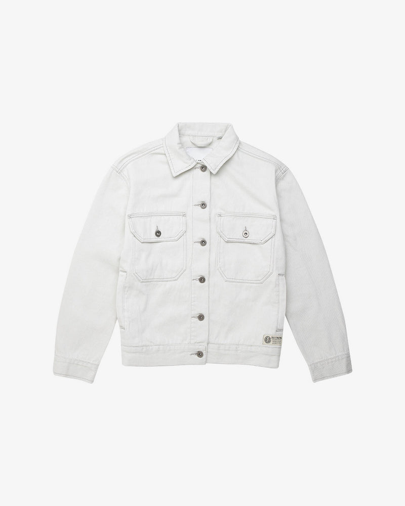 Veste Coby Jacket - Blanc Blanchi - Femme Veste Deus Ex Machina