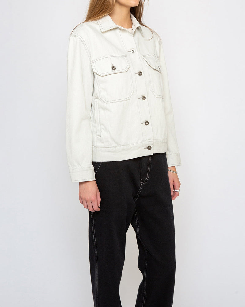 Veste Coby Jacket - Blanc Blanchi - Femme Veste Deus Ex Machina