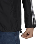 Adidas Originals Adicolor Classics 3-Stripes Full-Zip Windbreaker Jacket - Black - Men Adidas CLOTHING