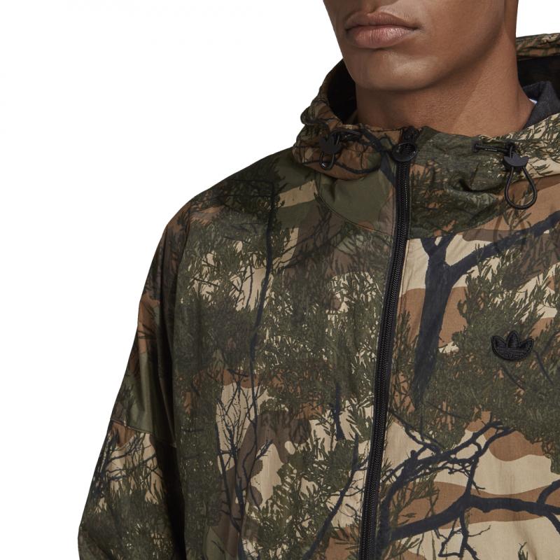 Veste Coupe-Vent Adidas Originals Regen Blocked Shell Camo - Camo - Homme - Adidas - The Bradery