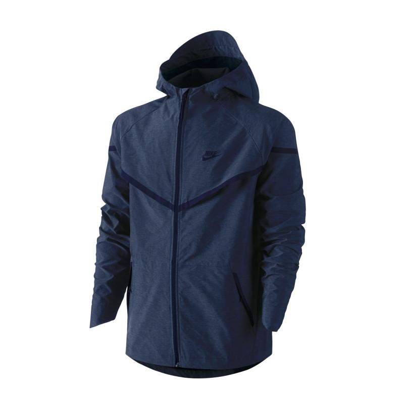 Chaqueta cortavientos Nike Tech Fleece Windrunner - 727349-065 - Azul - Hombre CHAQUETA NIKE TEXTIL HOMBRE Nike