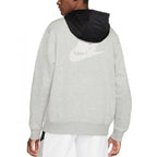 Nike M Nsw Hbr Hoodie Fz Flc Chaqueta De Chándal - Gris - Hombre SUDADERA NIKE HOMBRE TEXTIL Nike