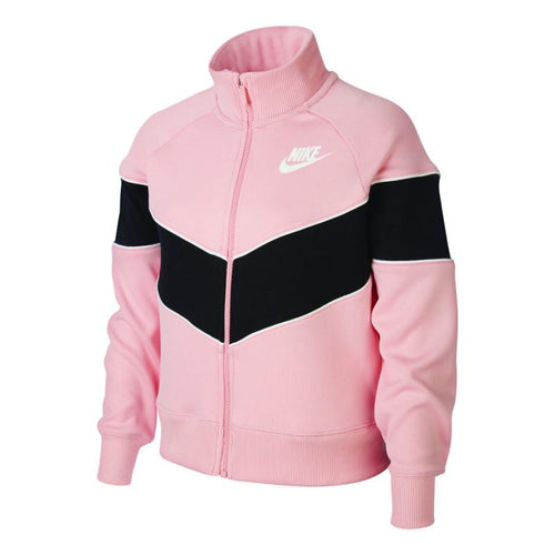 Survival Jacket Nike Sportswear Heritage Junior - Pink - Junior NIKE JUNIOR TEXTILE JACKET Nike