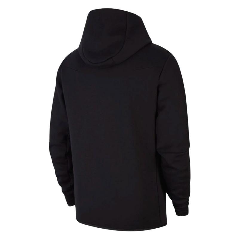 Nike Tech Fleece Full Zip Hoodies Track Jacket - Black - Men NIKE JACKET MEN TEXTILE Nike