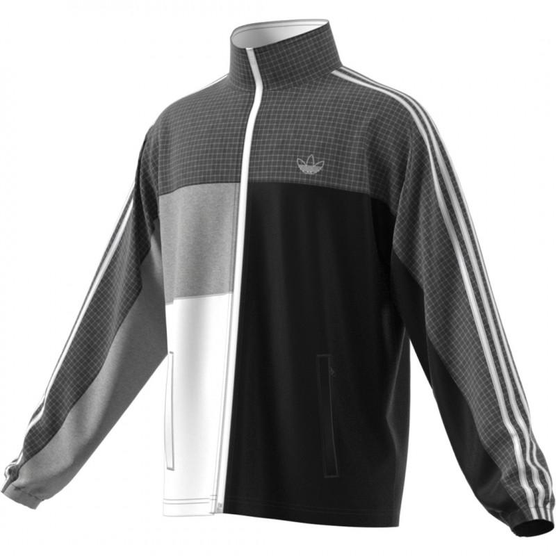 Adidas Originals Asymm Full-Zip Track Jacket Gray - PAP Men - Adidas1 - The Bradery