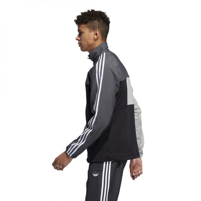 Adidas Originals Asymm Full-Zip Track Jacket Gray - PAP Men - Adidas1 - The Bradery