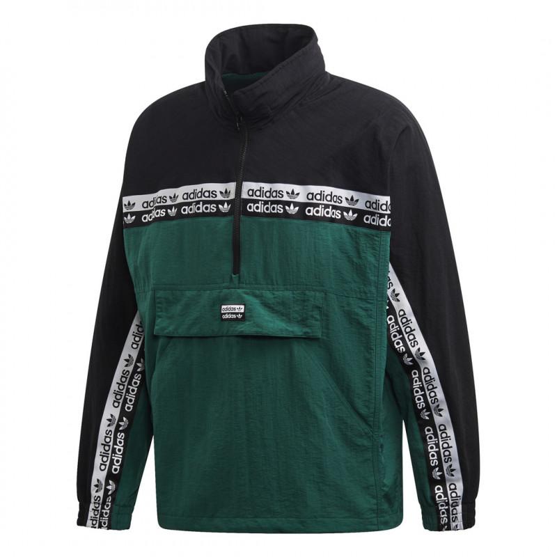 Adidas Originals R.Y.V. Track Jacket Blkd 2.0 - Green - Men CLOTHING Adidas