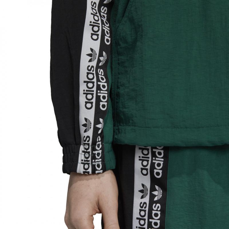Adidas Originals R.Y.V. Track Jacket Blkd 2.0 - Green - Men CLOTHING Adidas