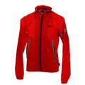 Adidas Originals Windbreaker Leopard Track Jacket - Red - Men Adidas CLOTHING