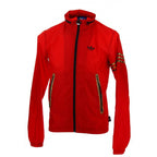 Adidas Originals Windbreaker Leopard Track Jacket - Red - Men Adidas CLOTHING