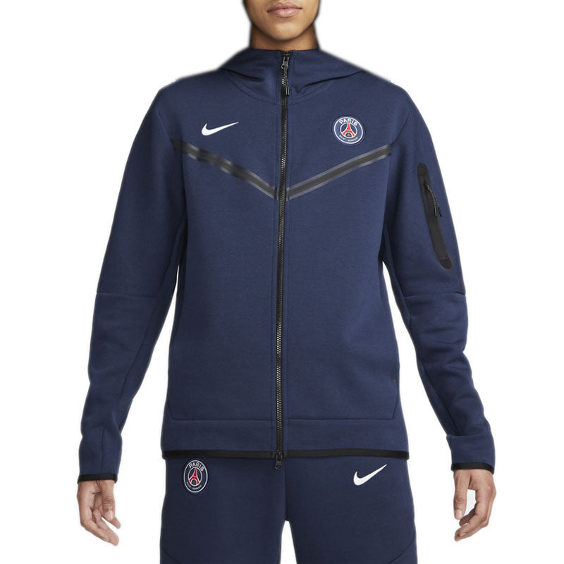 Chaqueta deportiva PSG Tech Fleece - Azul - Hombre