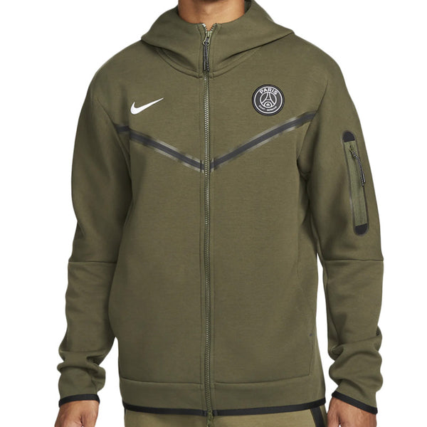 Chaqueta de entrenamiento PSG Tech Fleece Windrunner - Verde