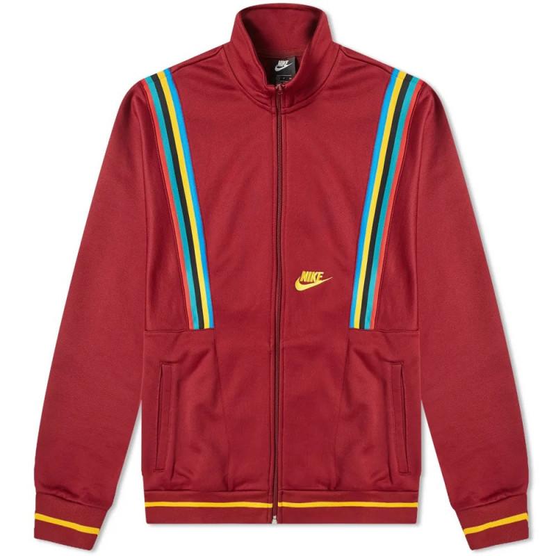 Nike Sportswear Track Jacket - Red - Men - Nike - The Bradery