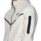 Nike Tech Fleece Full Zip Track Jacket - White - Men - Nike - The Bradery