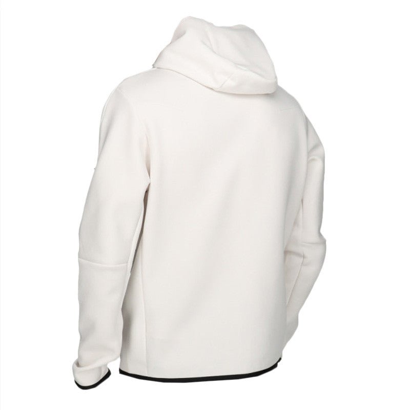 Nike Tech Fleece Full Zip Track Jacket - White - Men - Nike - The Bradery