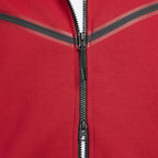Chaqueta deportiva Tech Fleece con cremallera completa - Rojo