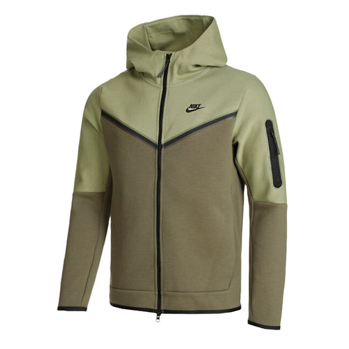 Veste De Survêtement Nike Tech Fleece Full Zip - Vert - Homme