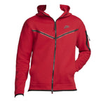 Chaqueta deportiva Tech Fleece con cremallera completa - Rojo