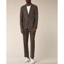 Veste En Laine - Coton Et Lin À Carreaux - Carreaux Verts Et Terracota VESTE De Fursac