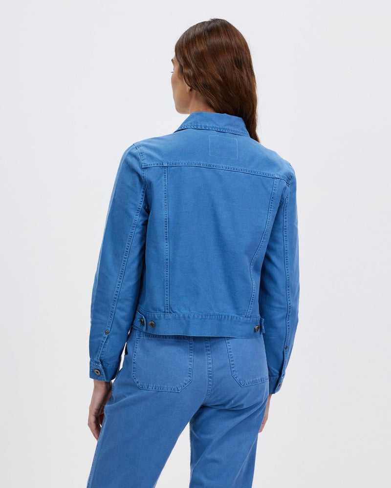 Veste Hawk - Overdyed Lt Indigo - Femme - Deus Ex Machina - The Bradery