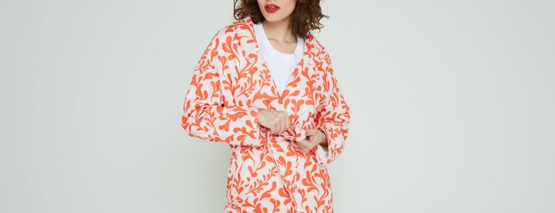 Veste Magda Tiki - Orange - Modetrotter - The Bradery