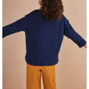Chaqueta de punto Jeanne - Indigo - Des Petits Hauts - The Bradery