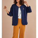 Chaqueta de punto Jeanne - Indigo - Des Petits Hauts - The Bradery