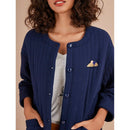Chaqueta de punto Jeanne - Indigo - Des Petits Hauts - The Bradery