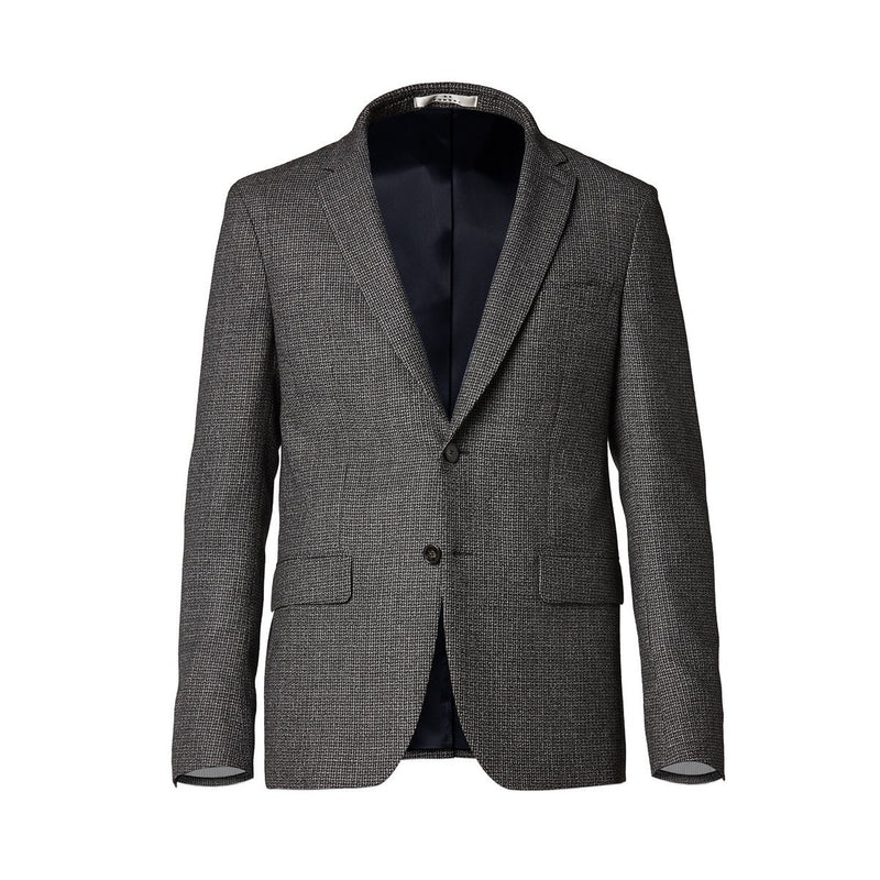 Slim Fit Jacket - Anthracite - Man Jackets De Fursac