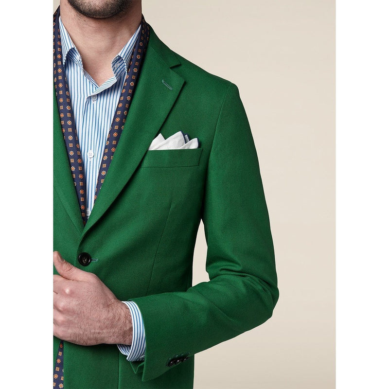 Veste Slim Fit - Emeraude - Homme Vestes De Fursac