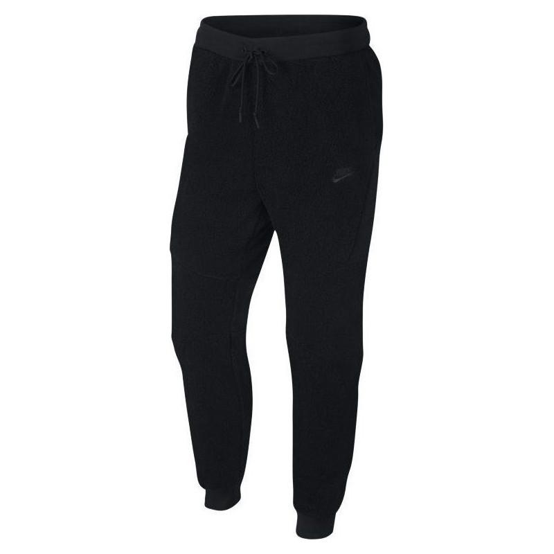 Chaquetas de chándal Nike M Nsw Jogger Tech Pant Sherpa - Negro - Hombre PANTALÓN NIKE TEXTIL HOMBRE Nike