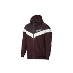 Nike M Nsw Wr Hoodie Tch Sherpa Track Jackets - Burgundy - Men NIKE JACKET MEN TEXTILE Nike