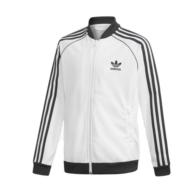 Adidas Originals Superstar Jacket Track Jackets - White - Kids - Adidas - The Bradery