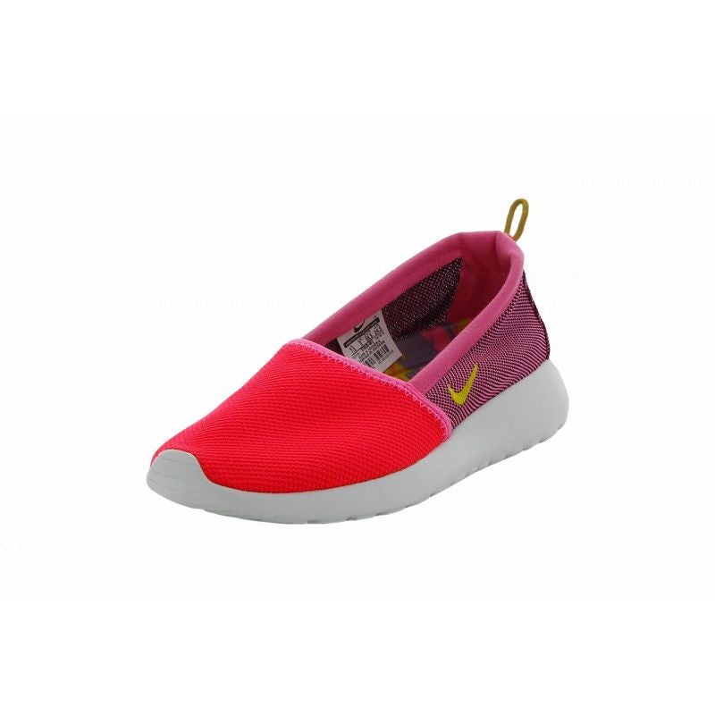 W Roshe Run Slip On - Women - Red WOMEN Nike