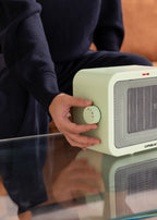 Warm Box - Calefactor Cerámico 1500W - Verde Pastel