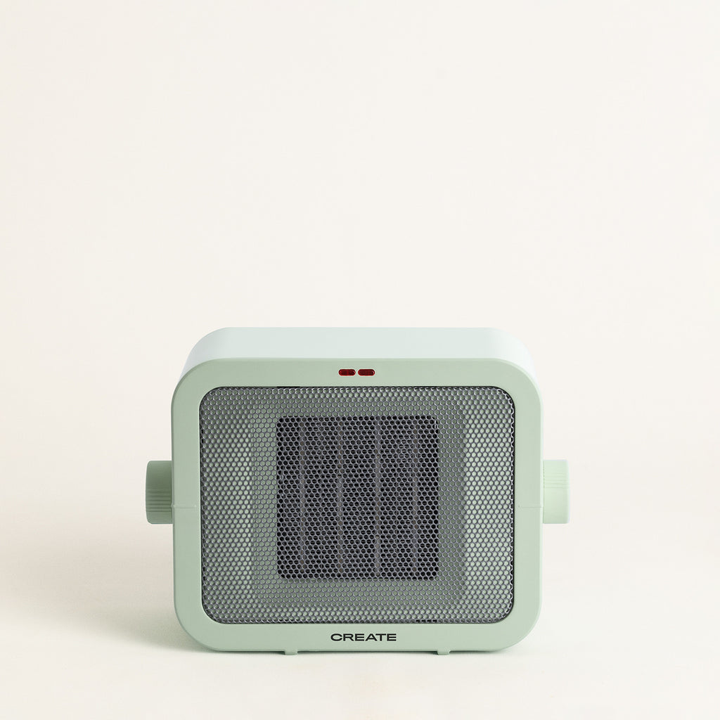 Warm Box - Calefactor Cerámico 1500W - Verde Pastel