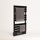 Warm Towel Pro 500/1500W - Secador de toallas eléctrico con calefacción y Wifi - Negro