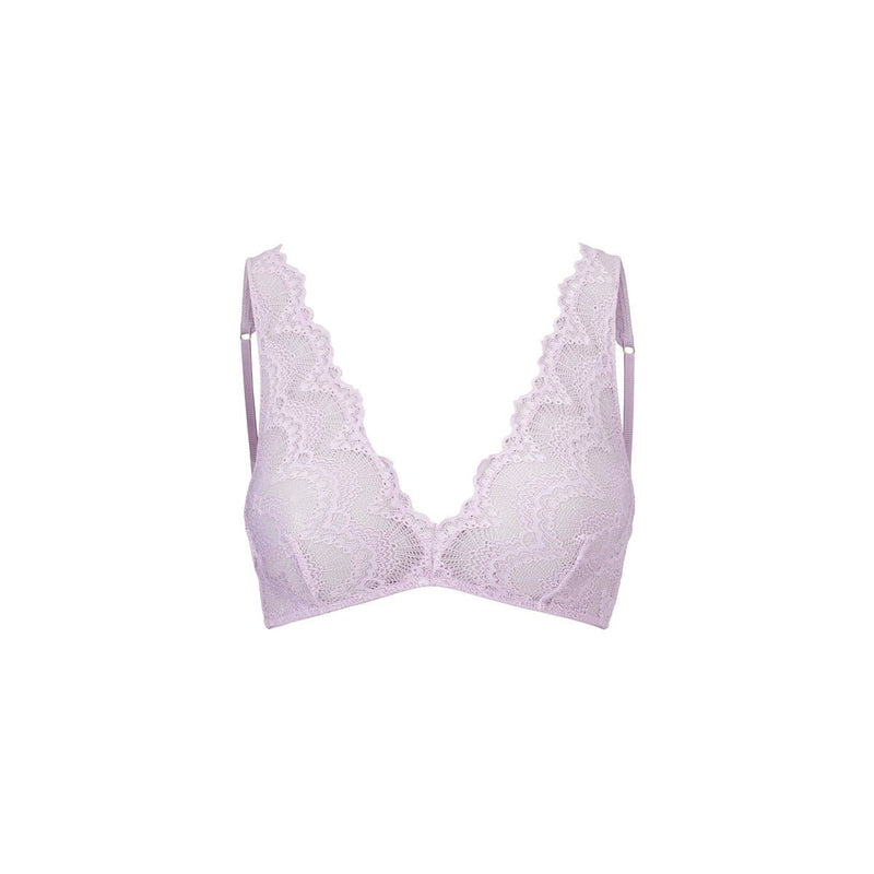 Wave Lace Leni High Apex Bra - Orchidée Bloom - Beck Sondergaard - The Bradery