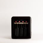 Winecooler Retro M - Electric Wine Cooler for 12 Bottles - Black