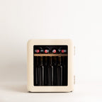 Winecooler Retro M - Electric Wine Cellar for 12 Bottles - Off-White