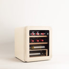 Winecooler Retro M - Electric Wine Cellar for 12 Bottles - Off-White