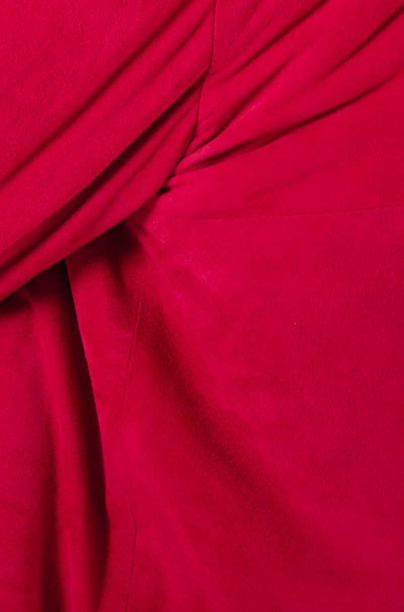 Surchemise Dori En Daim Fuchsia